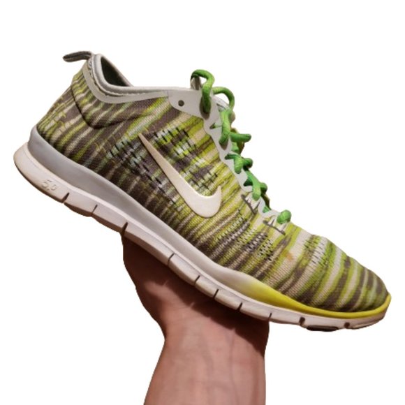 Nike Free 5.0 TR Fit 4 Training Shoes Women's 6.5 US Green Running 629832-401 - Picture 1 of 12